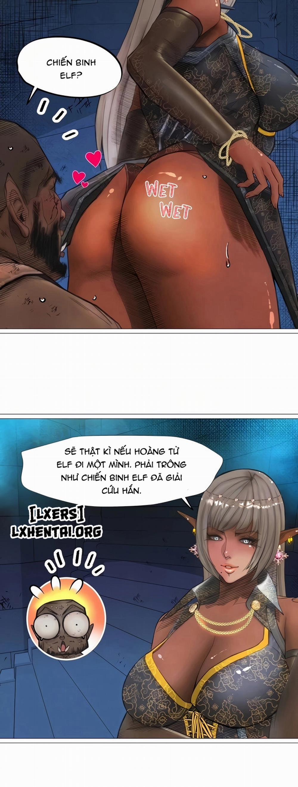 Nữ Hoàng Dark Elf Và Nô Lệ Orc 25 trang 18
