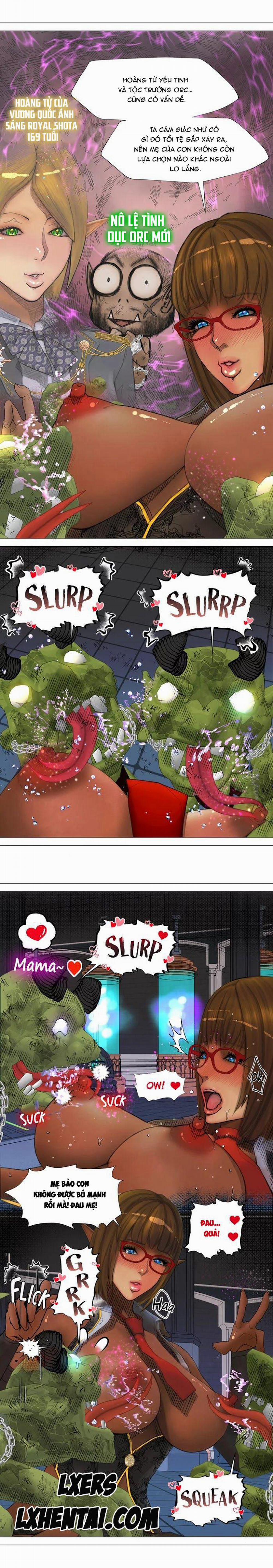 Nữ Hoàng Dark Elf Và Nô Lệ Orc 4 trang 3