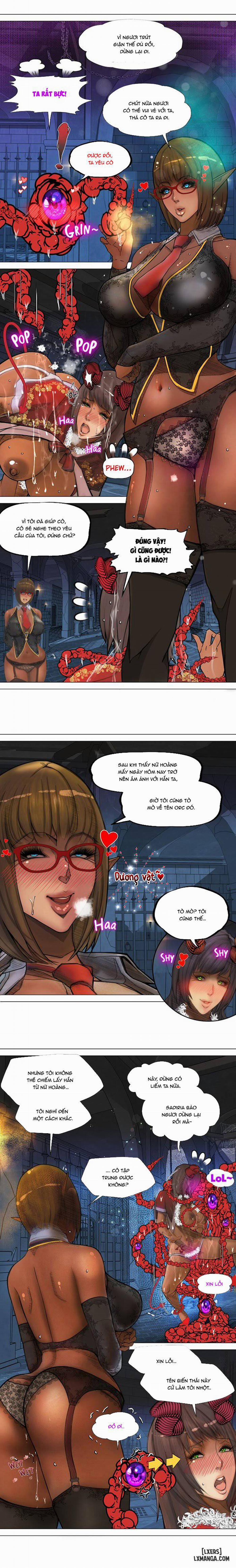 Nữ Hoàng Dark Elf Và Nô Lệ Orc 5 trang 13