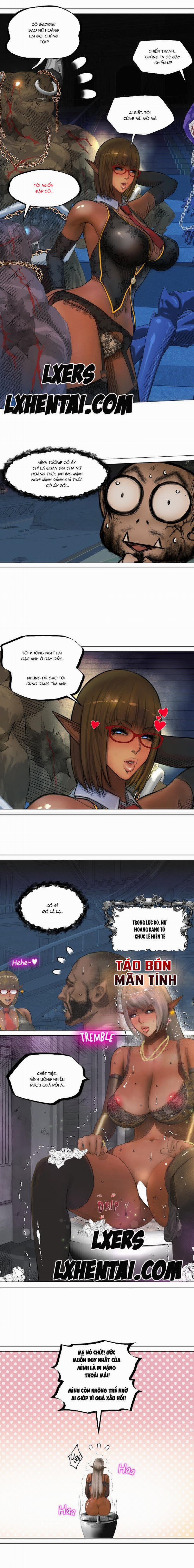 Nữ Hoàng Dark Elf Và Nô Lệ Orc 7 trang 8