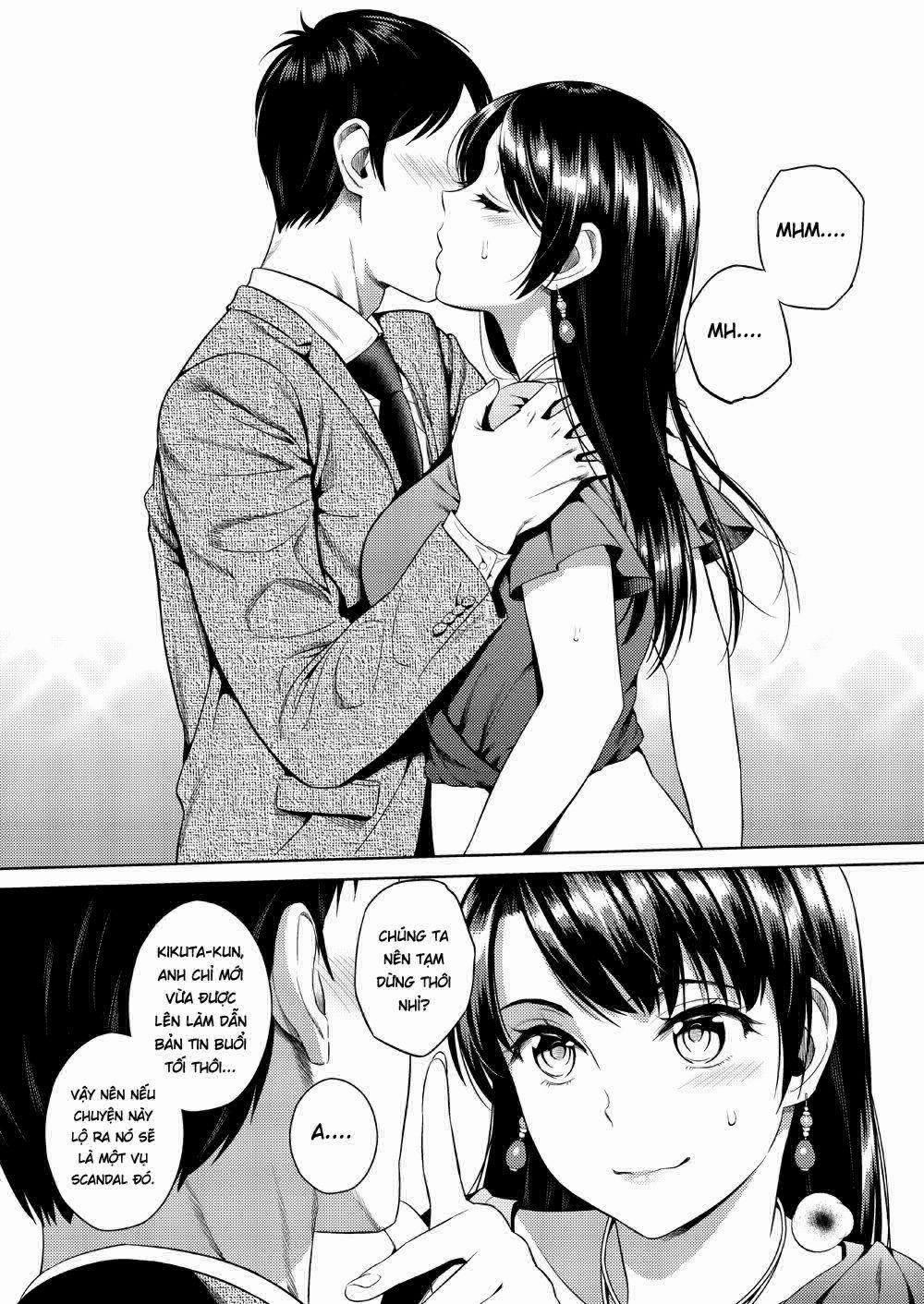 Nữ phát thanh viên bị uy hiếp Oneshot trang 4