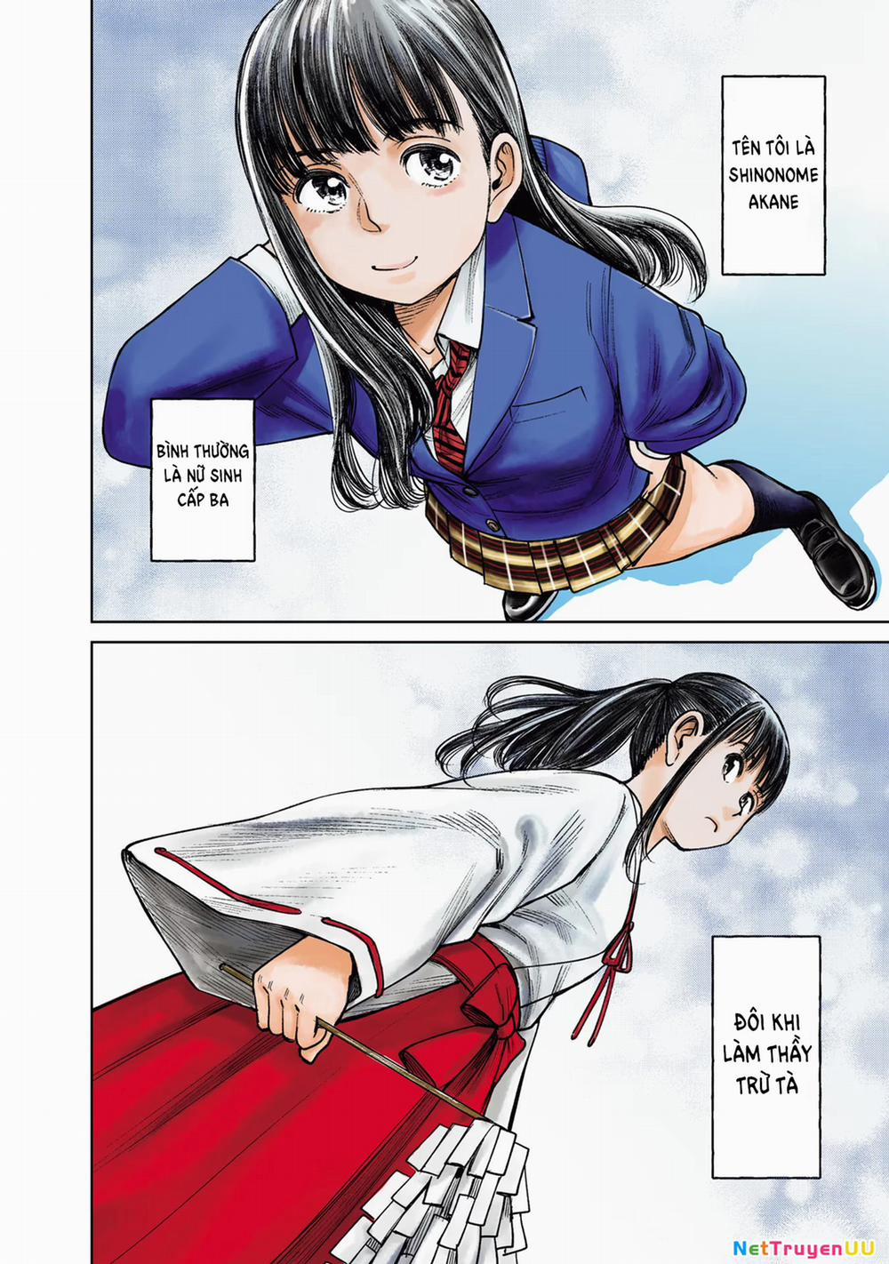 Nữ Sinh Trừ Tà Akane! 2 trang 1