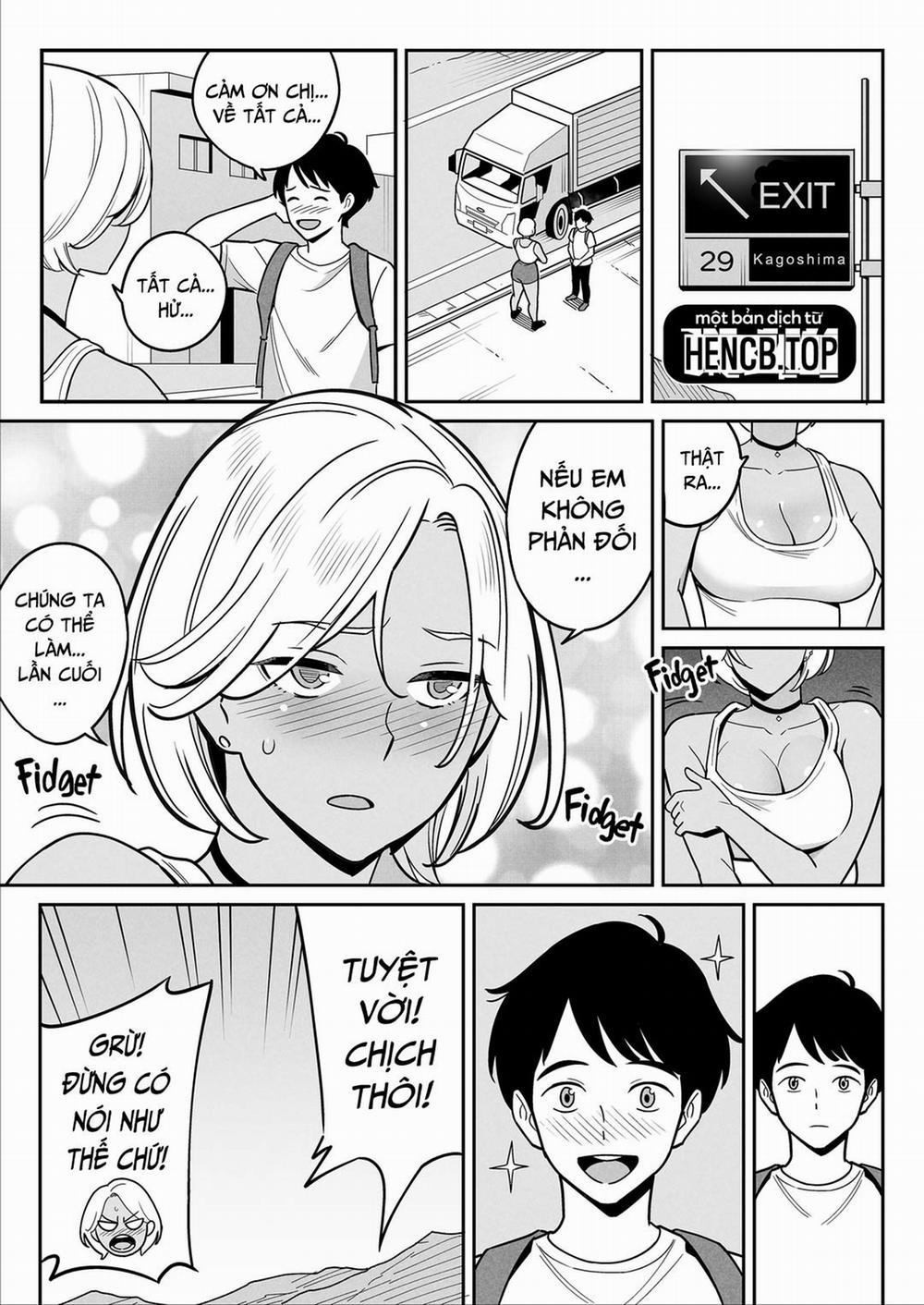 Nữ tài xế xe tải và anh chàng đi nhờ Oneshot trang 41