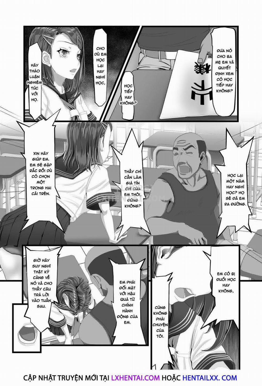 Nước Đi Táo Bạo Của Nữ Sinh Để Đủ Tín Chỉ Oneshot trang 8