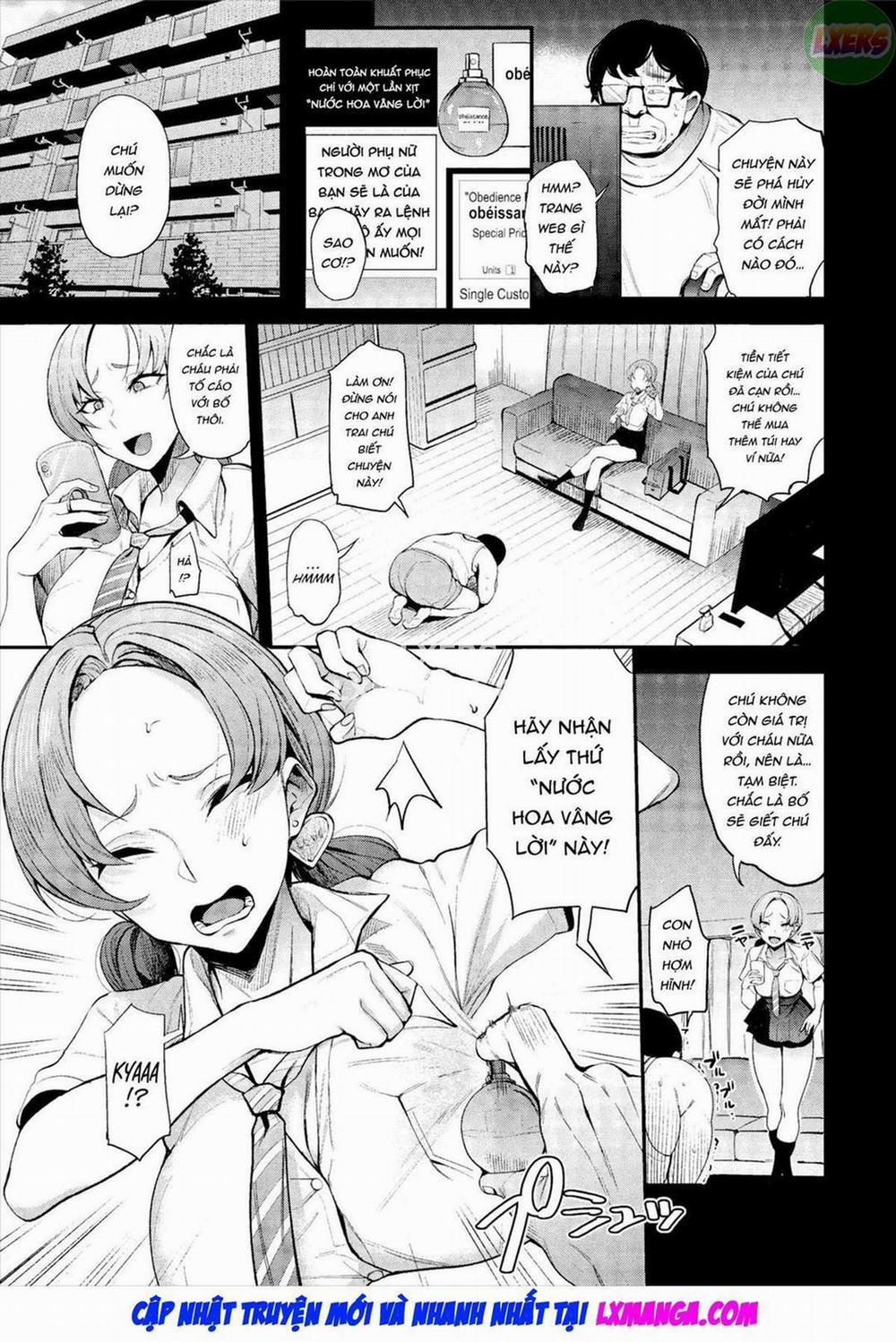 Nước hoa phục tùng – Trả thù cháu gái Oneshot trang 3