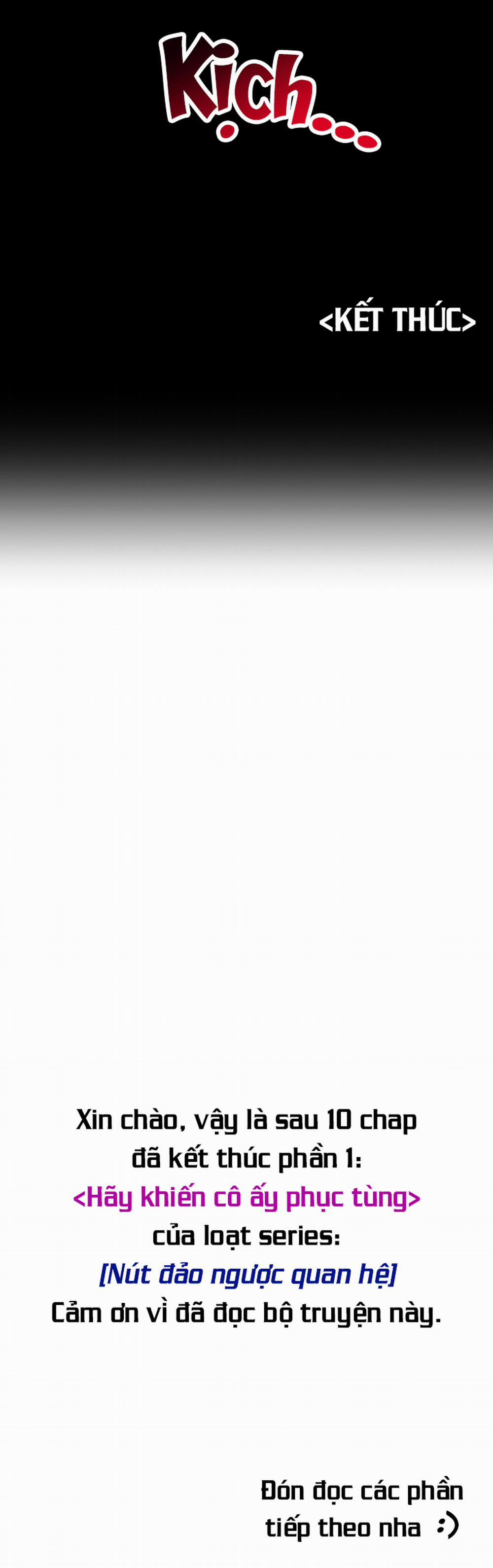 Nút đảo ngược quan hệ 1: Hãy khiến cô ấy phục tùng 10 <End> trang 8