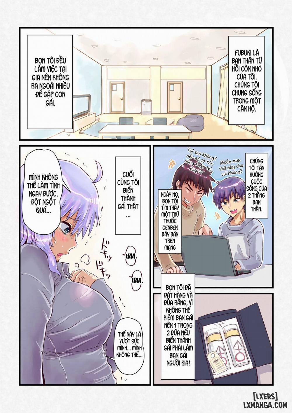 Nyotaika Shitara Osananajimi To Oneshot trang 9