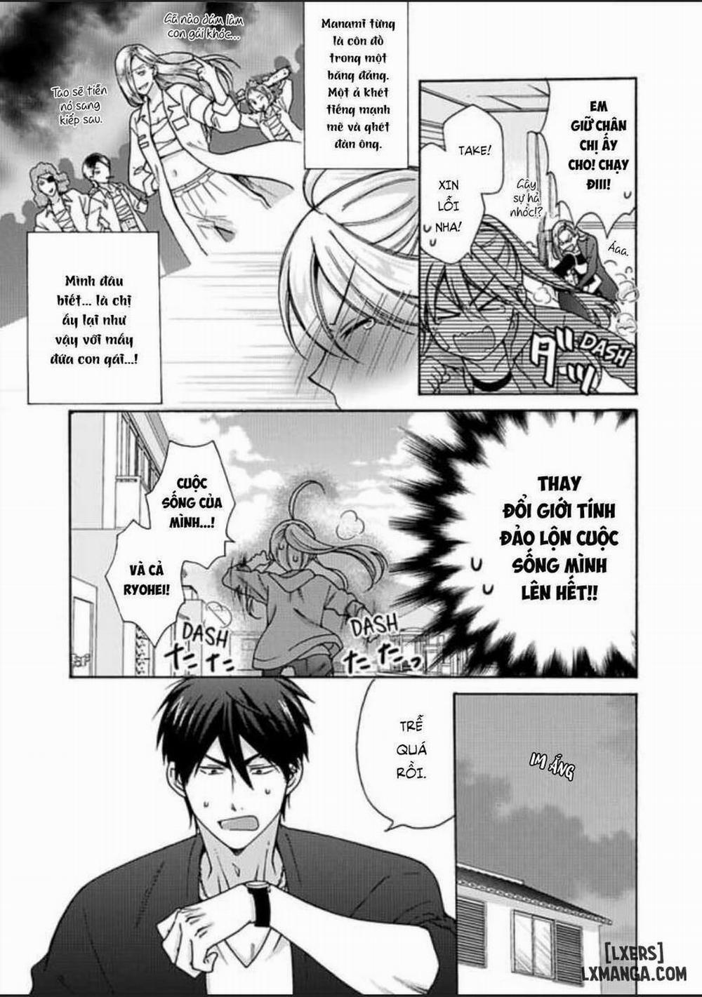 Nyotaika Yankee Gakuen: Ore no Hajimete, Nerawaretemasu! 19 trang 4