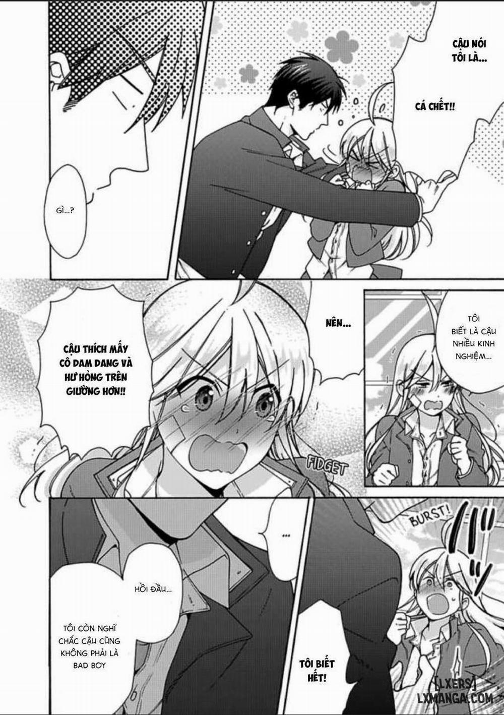 Nyotaika Yankee Gakuen: Ore no Hajimete, Nerawaretemasu! 22 trang 13
