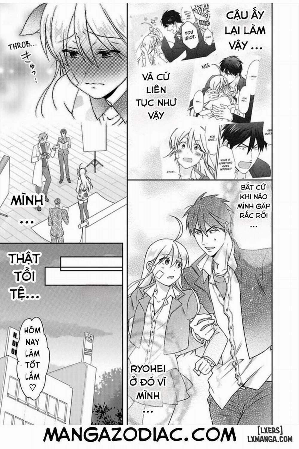 Nyotaika Yankee Gakuen: Ore no Hajimete, Nerawaretemasu! 35 trang 17