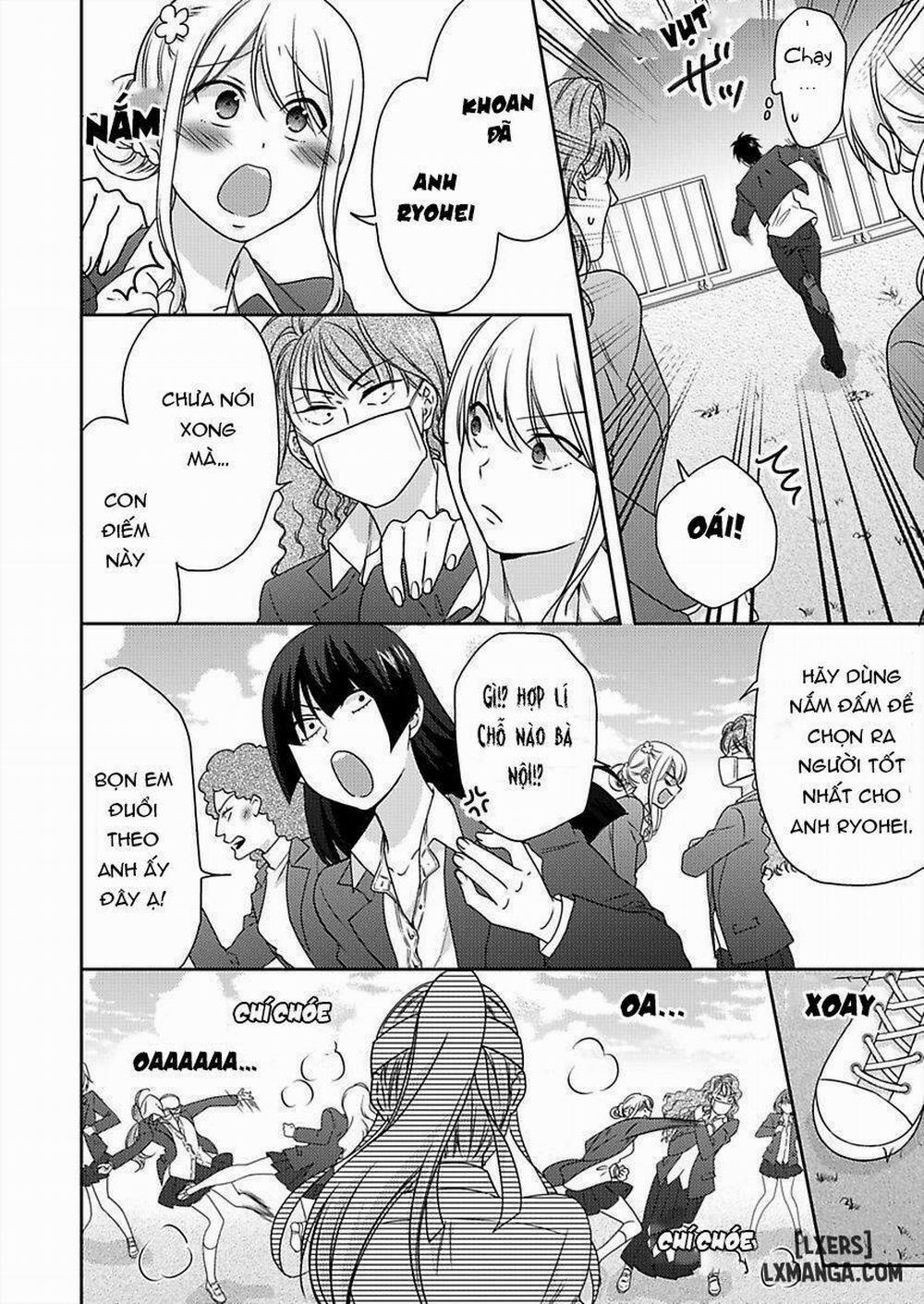 Nyotaika Yankee Gakuen: Ore no Hajimete, Nerawaretemasu! 38 trang 10