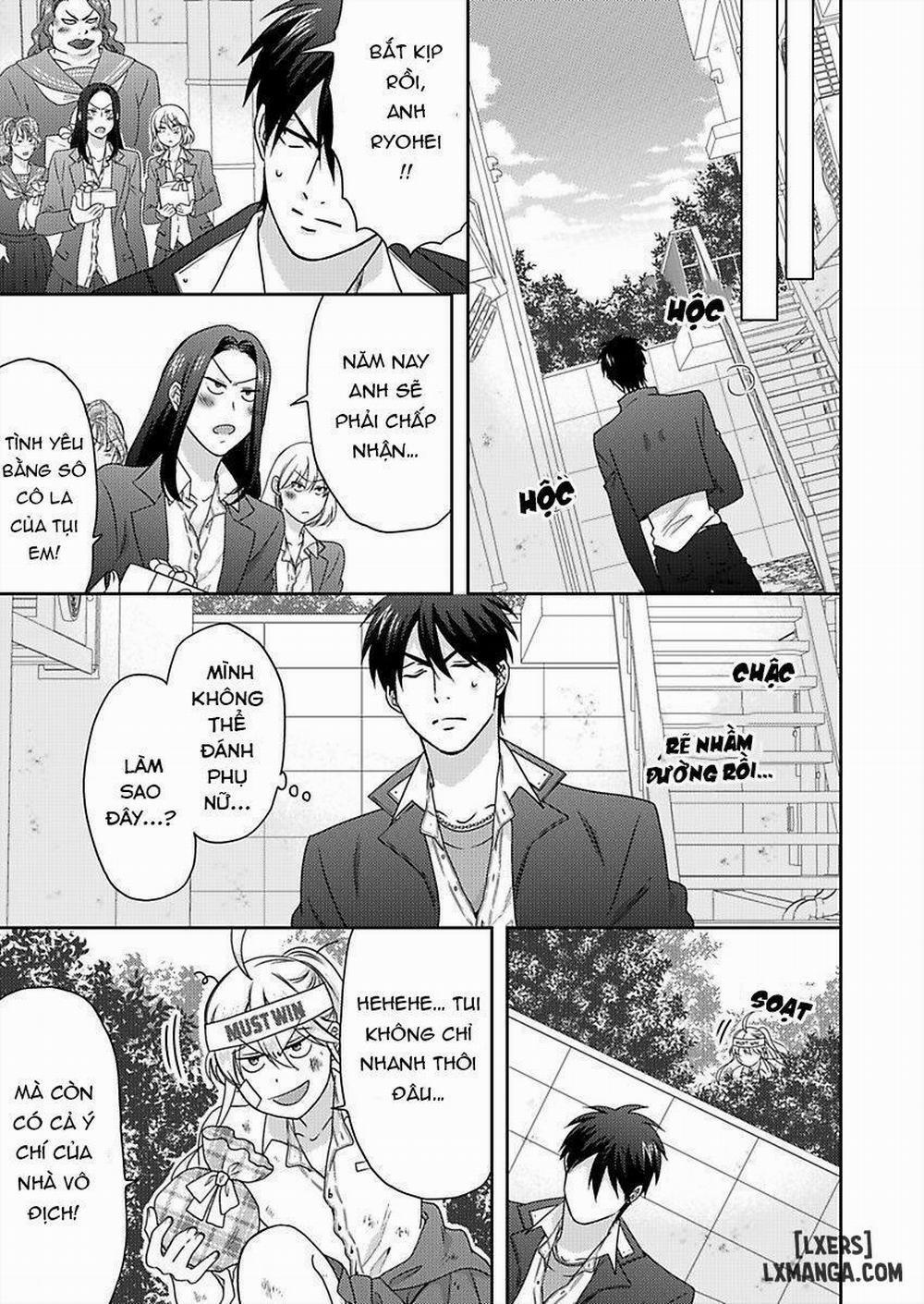Nyotaika Yankee Gakuen: Ore no Hajimete, Nerawaretemasu! 38 trang 14