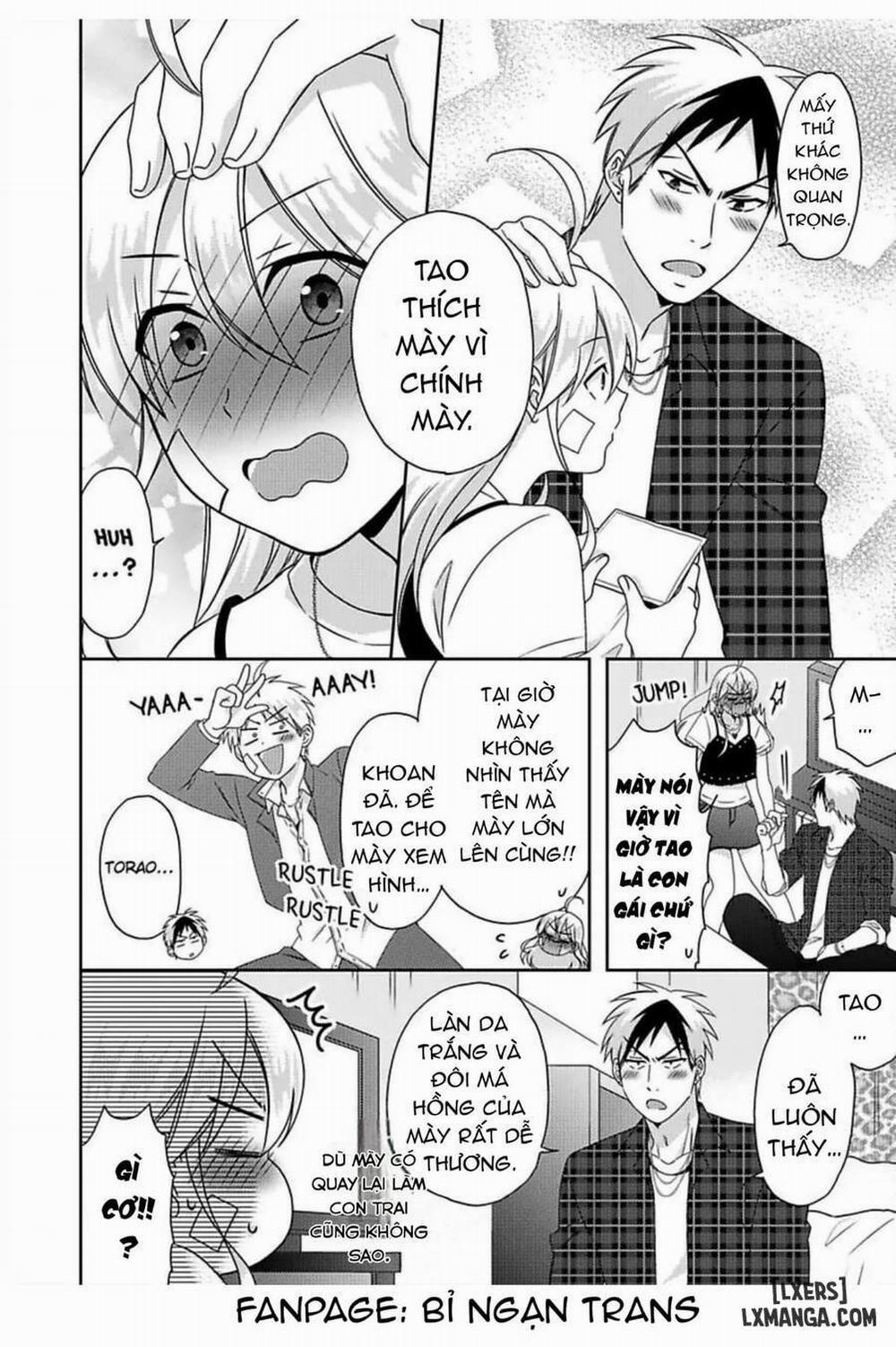Nyotaika Yankee Gakuen: Ore no Hajimete, Nerawaretemasu! 41 trang 15