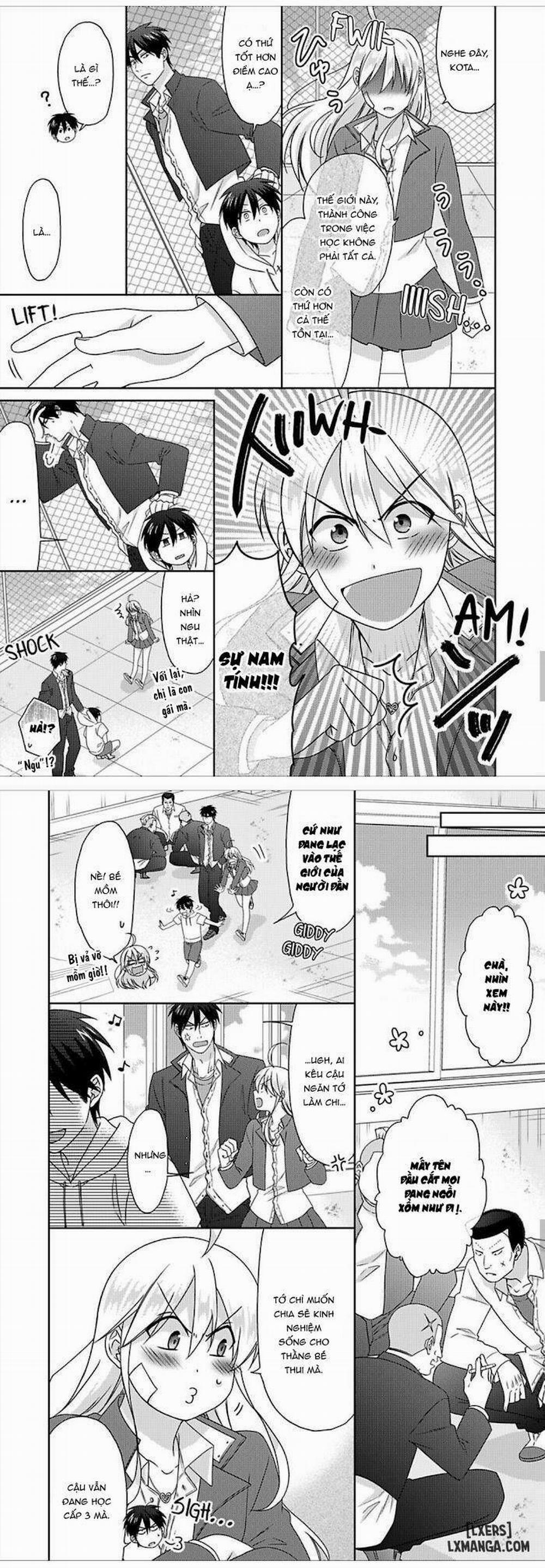 Nyotaika Yankee Gakuen: Ore no Hajimete, Nerawaretemasu! 46 trang 6
