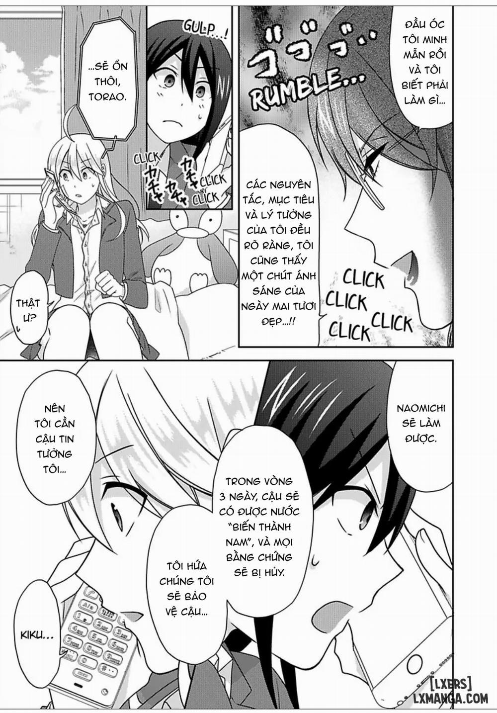 Nyotaika Yankee Gakuen: Ore no Hajimete, Nerawaretemasu! 48 trang 6