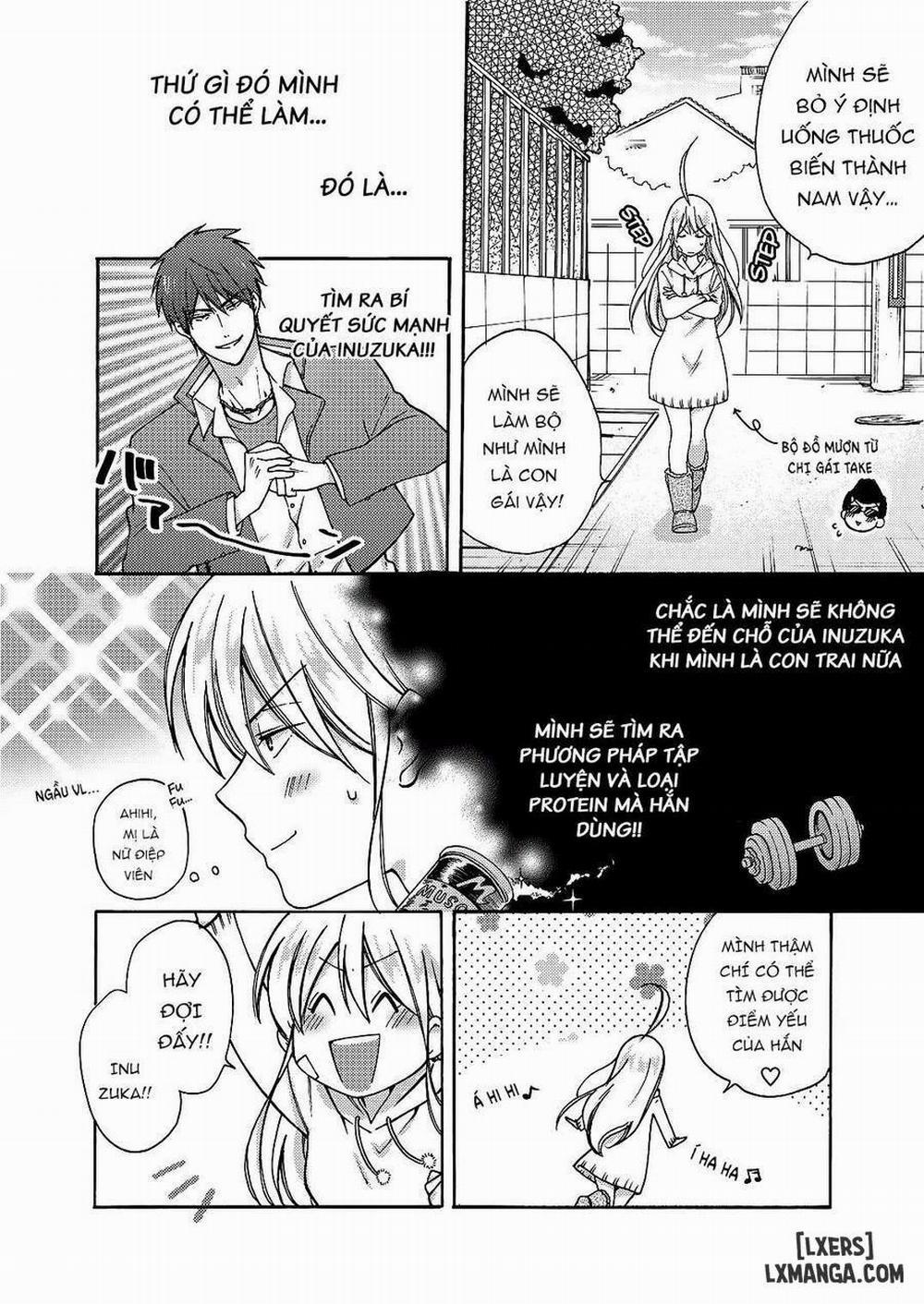 Nyotaika Yankee Gakuen: Ore no Hajimete, Nerawaretemasu! 9 trang 4