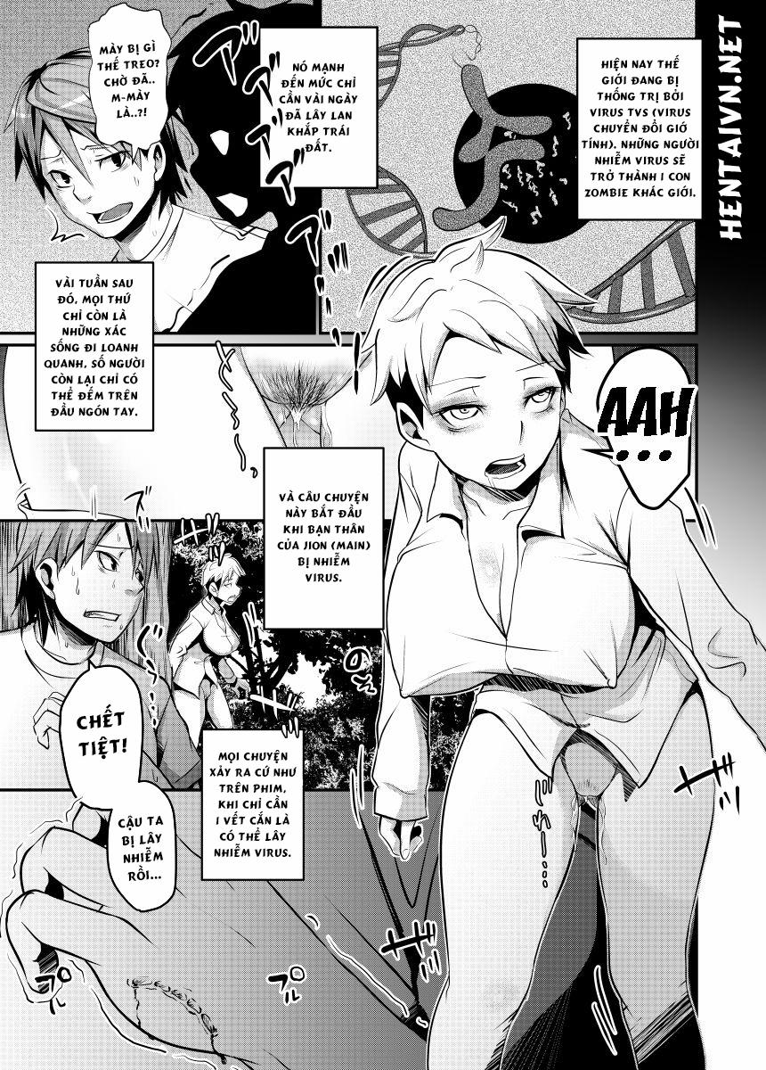 Nyotaika Zombie de Doutei Sotsugyou 1 trang 2