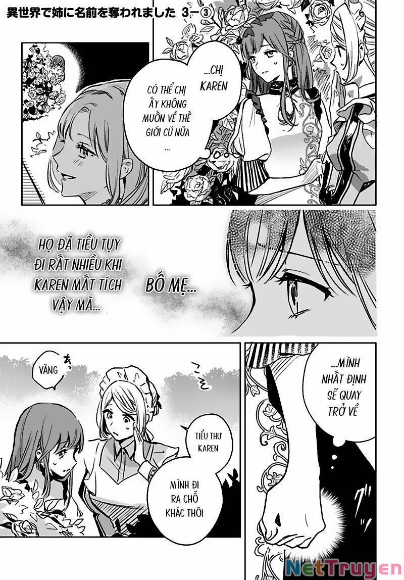 Ở Thế Giới Mà Chị Tôi Đã Lấy Tên Của Tôi 3.2 trang 2