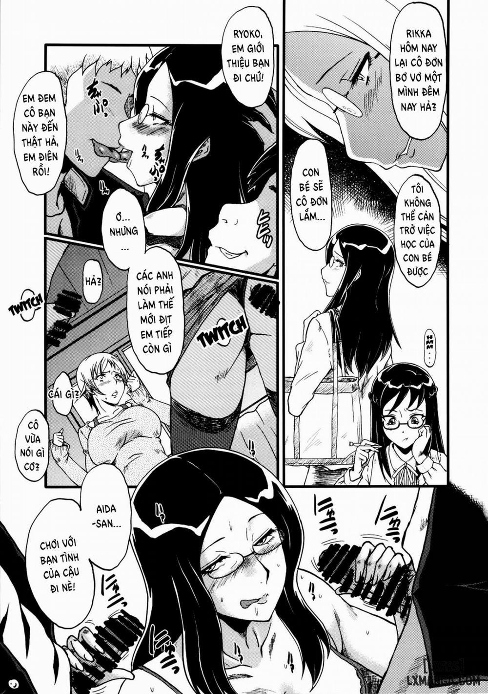 Ochi Mama ~Kazoku ni Kakurete Hard SEX ni Hamaru Hahaoya-tachi Oneshot trang 7