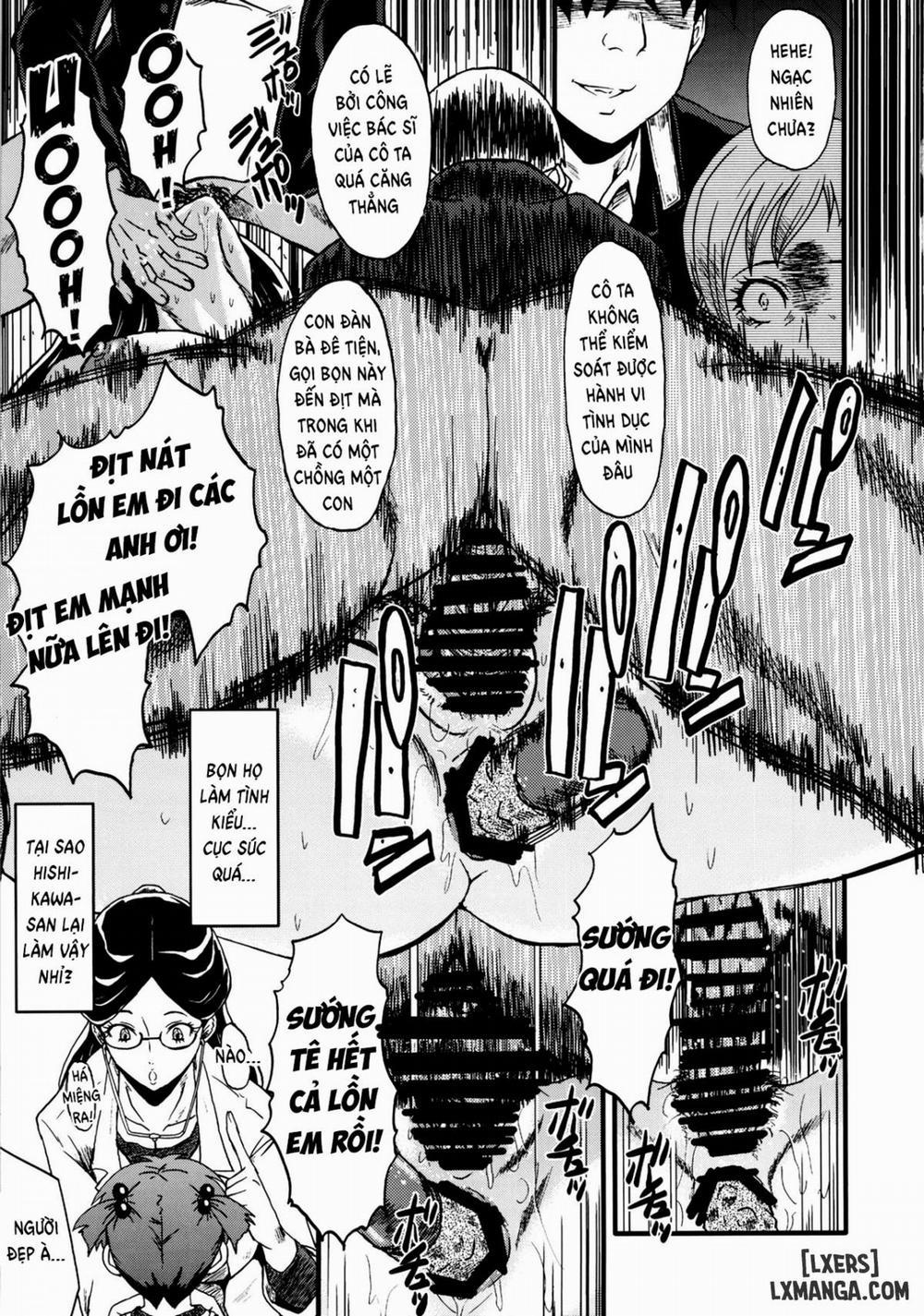 Ochi Mama ~Kazoku ni Kakurete Hard SEX ni Hamaru Hahaoya-tachi Oneshot trang 9