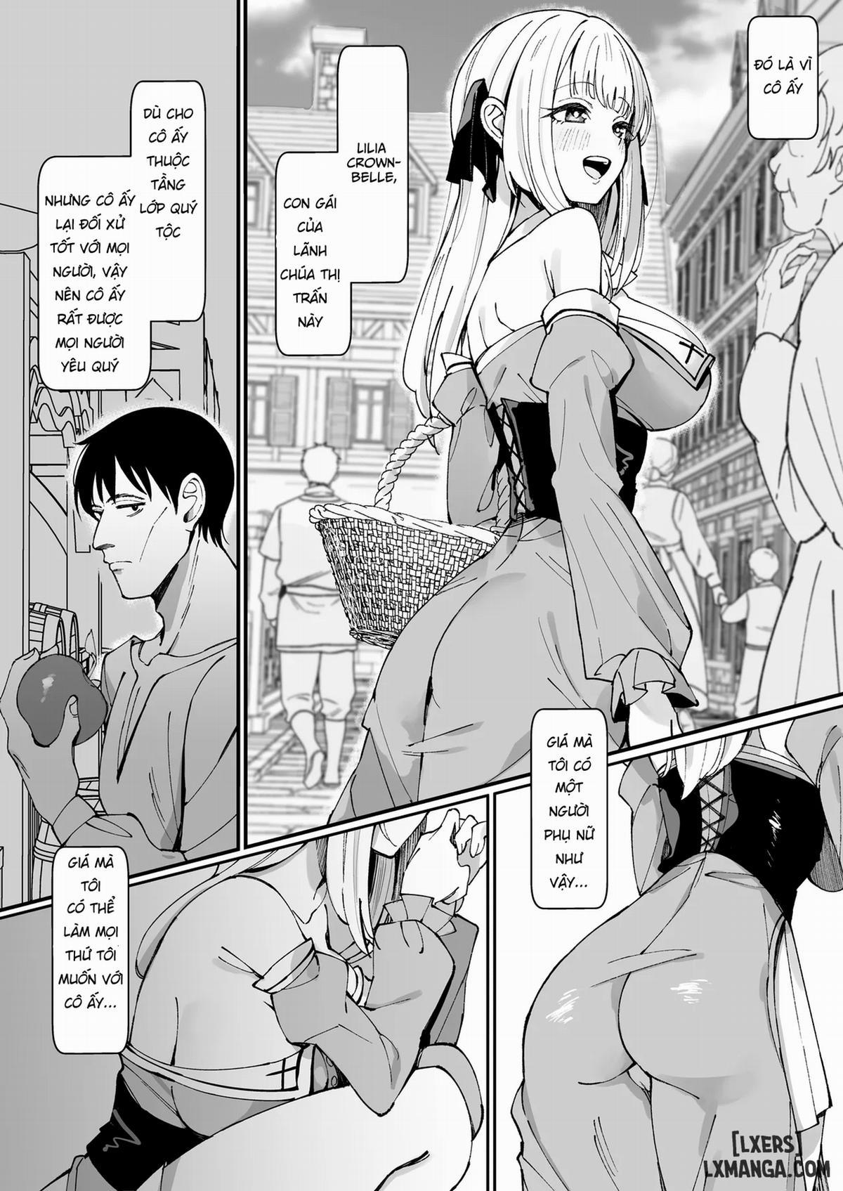 Ojousama Kanzen Haiboku.~Taisetsu ni Sodaterareta Kizoku Musume ga Jibun kara Shomin Ochinpo Onedari Surumade~ 1 không che trang 3