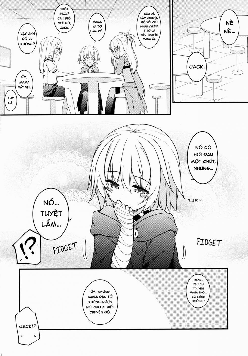 Okaa-san Maryoku Kyoukyuu-tte? | Mom, What's a Mana Transfer? (Fate/Grand Order) Oneshot trang 18