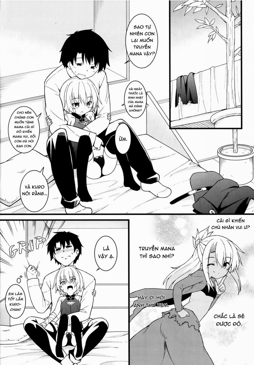 Okaa-san Maryoku Kyoukyuu-tte? | Mom, What's a Mana Transfer? (Fate/Grand Order) Oneshot trang 2