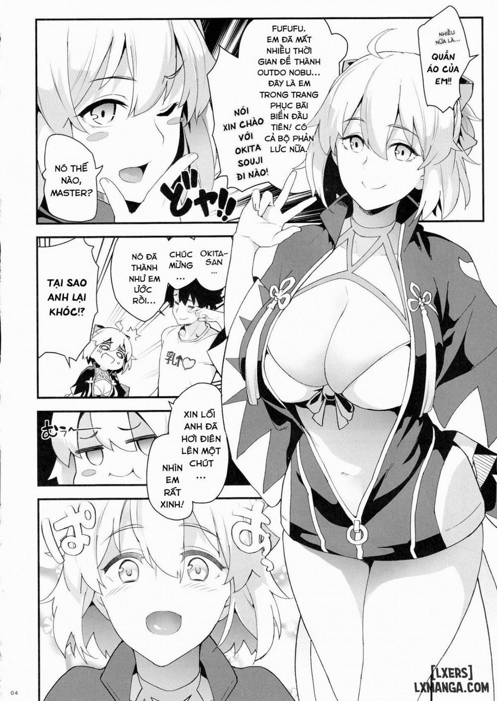 Okita-san no Tokubetsu na J3 Oneshot trang 3