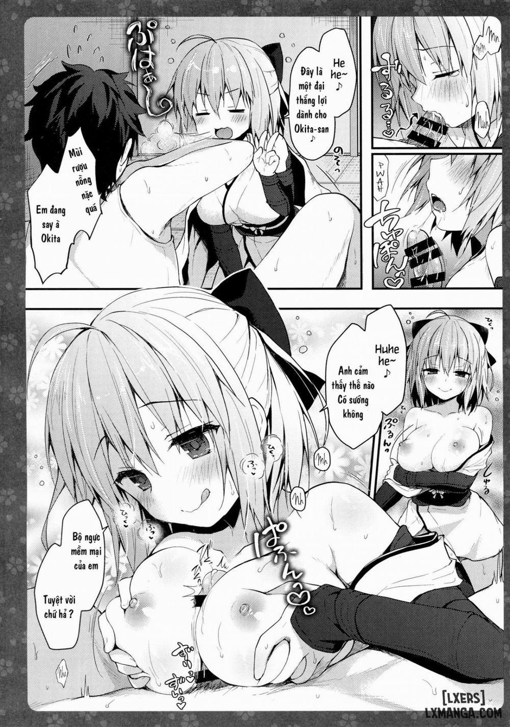 Okita-san Shitataru 3 Oneshot trang 5