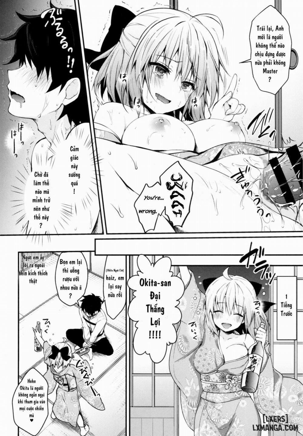 Okita-san Shitataru 4 Oneshot trang 4