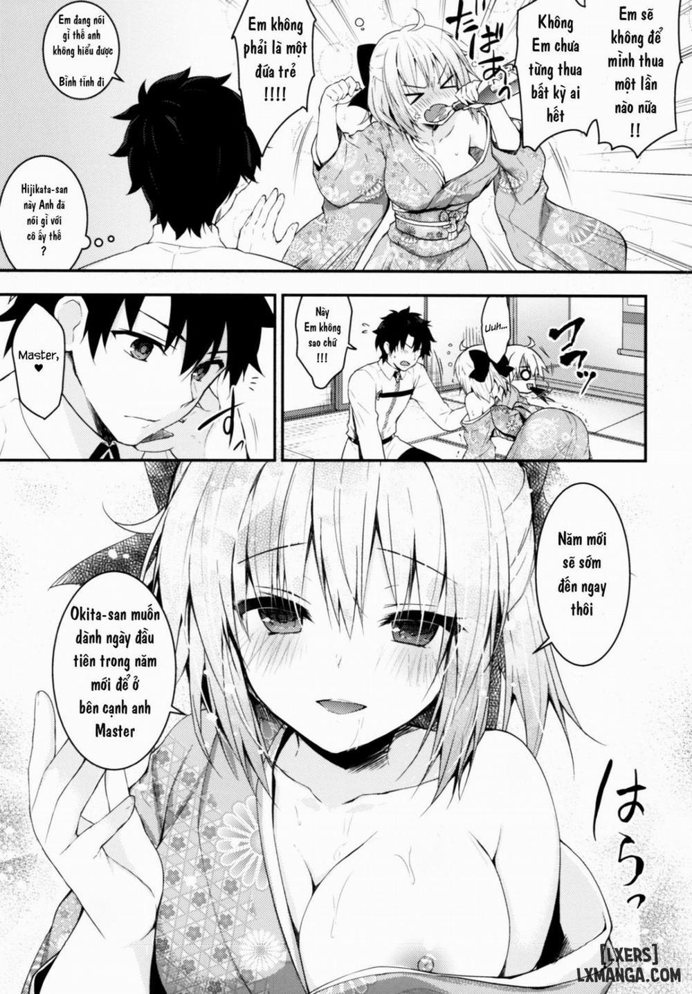 Okita-san Shitataru 4 Oneshot trang 5