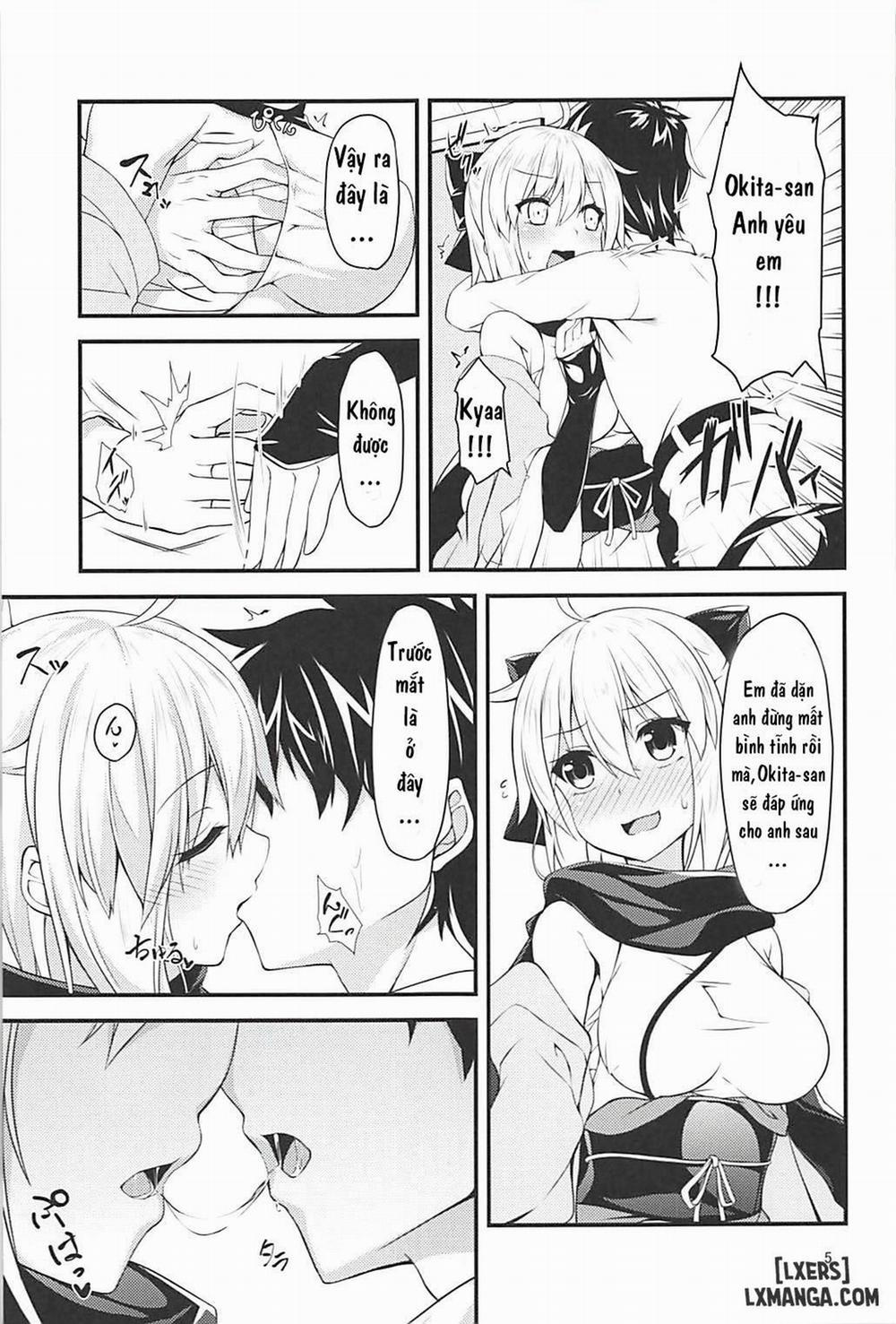 Okita-san to Chaldea Icha Love Ecchi Shitai Oneshot trang 5