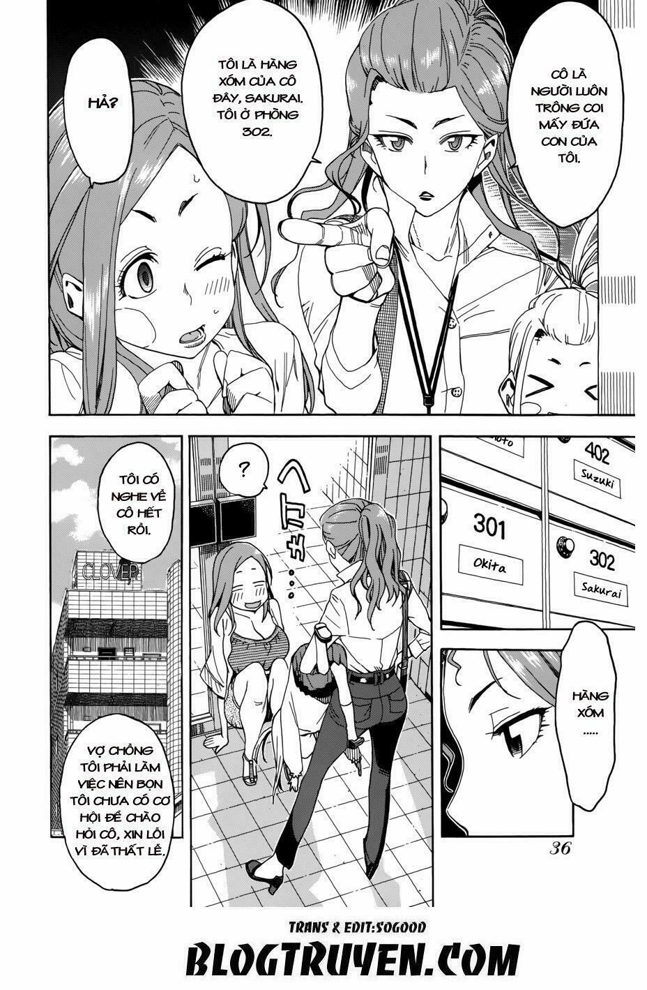 Okusan 18 trang 9