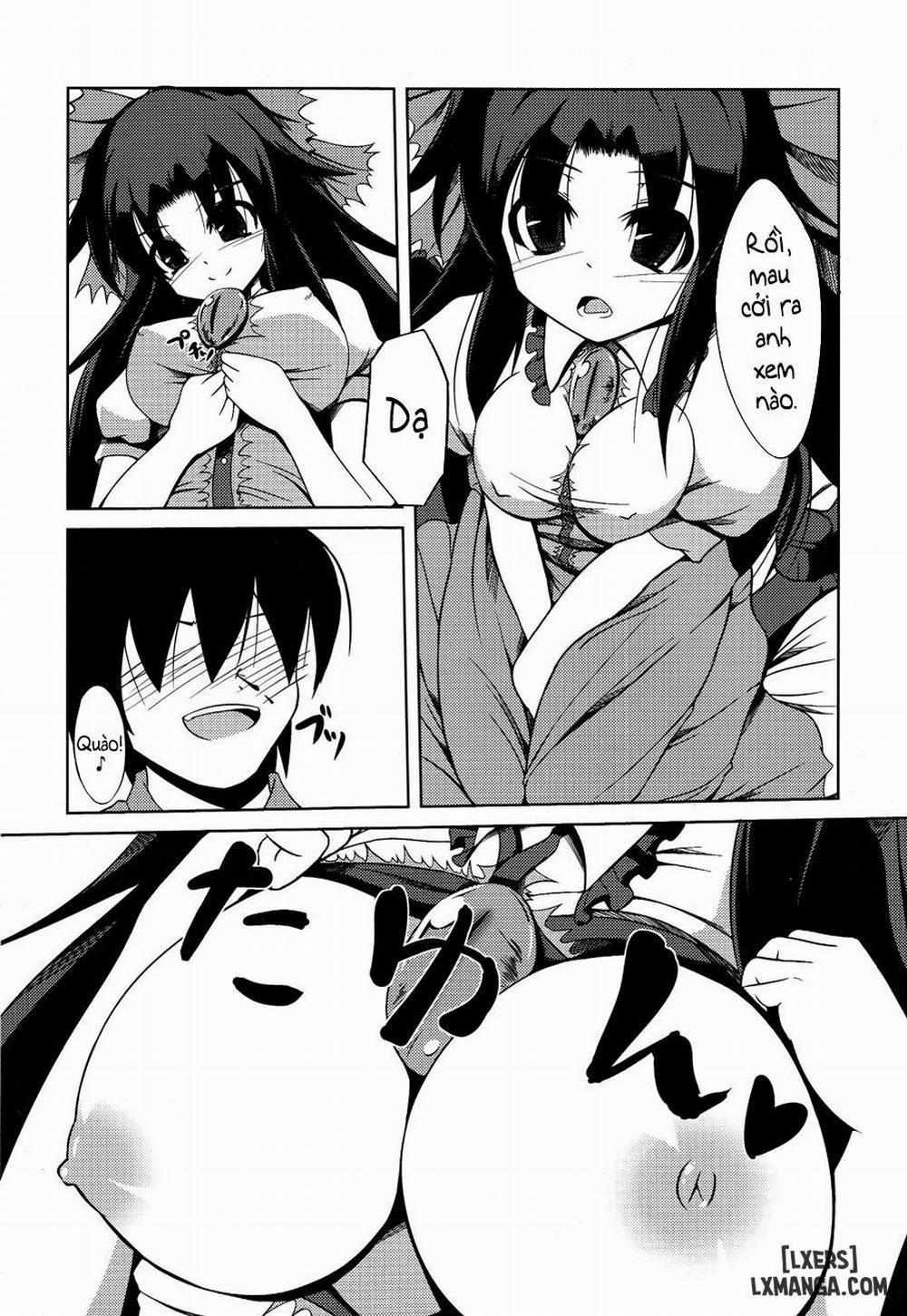 Okuu-chan no Oppai wo Funifuni Hon Oneshot trang 4