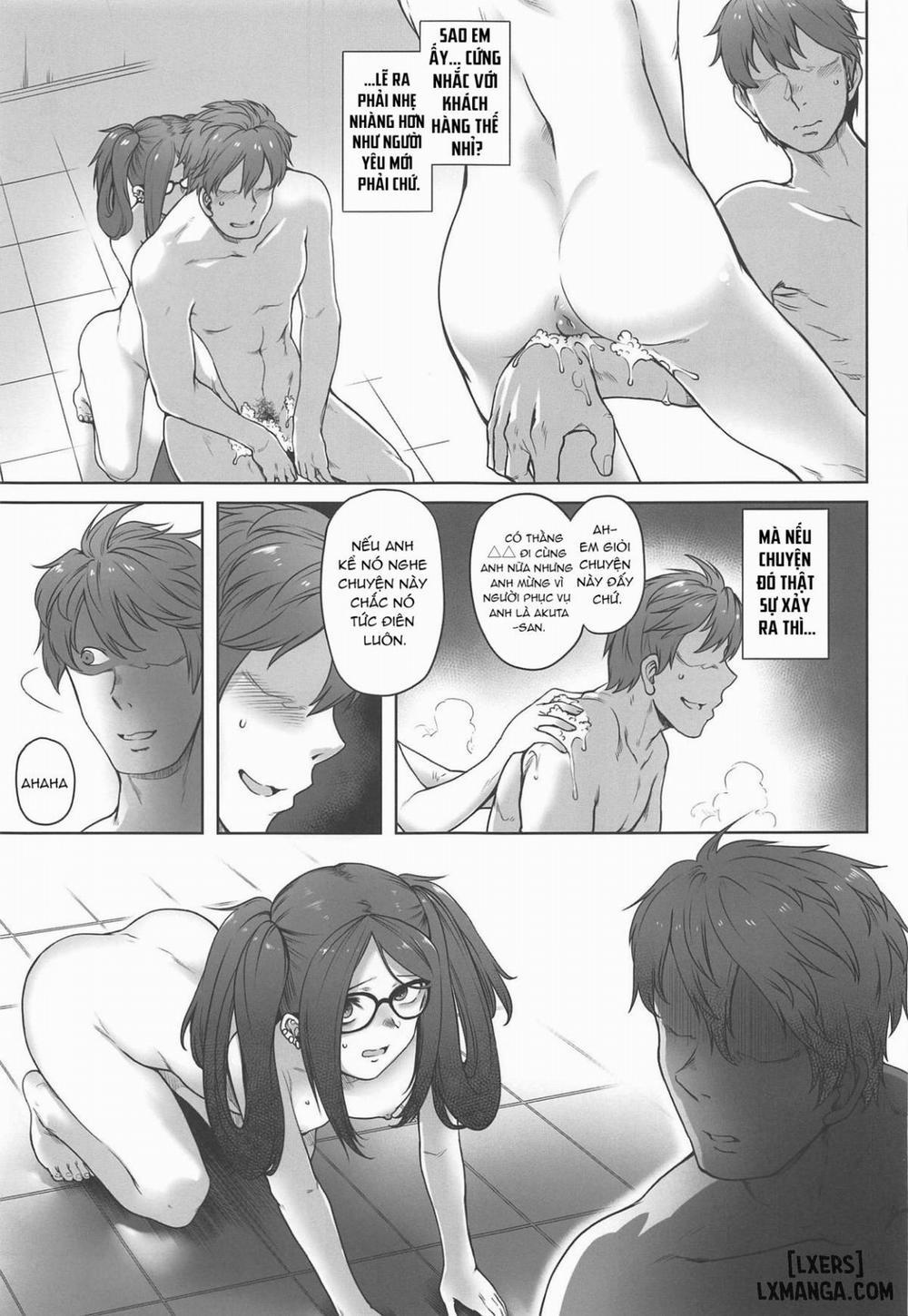 Onaji Semi no Akuta-san to Soap de Dekuwasu Hon Oneshot trang 10