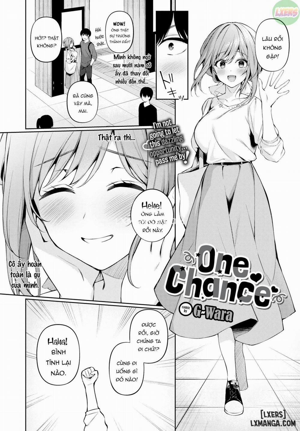 One Chance Oneshot trang 1