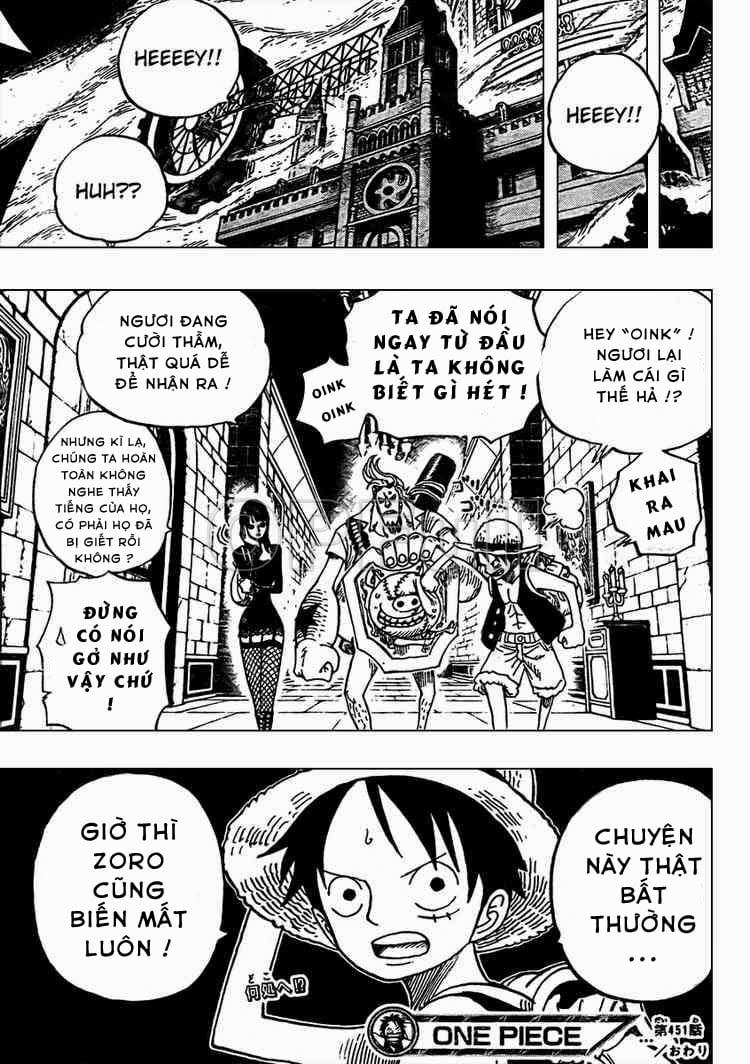 One Piece 451 trang 17