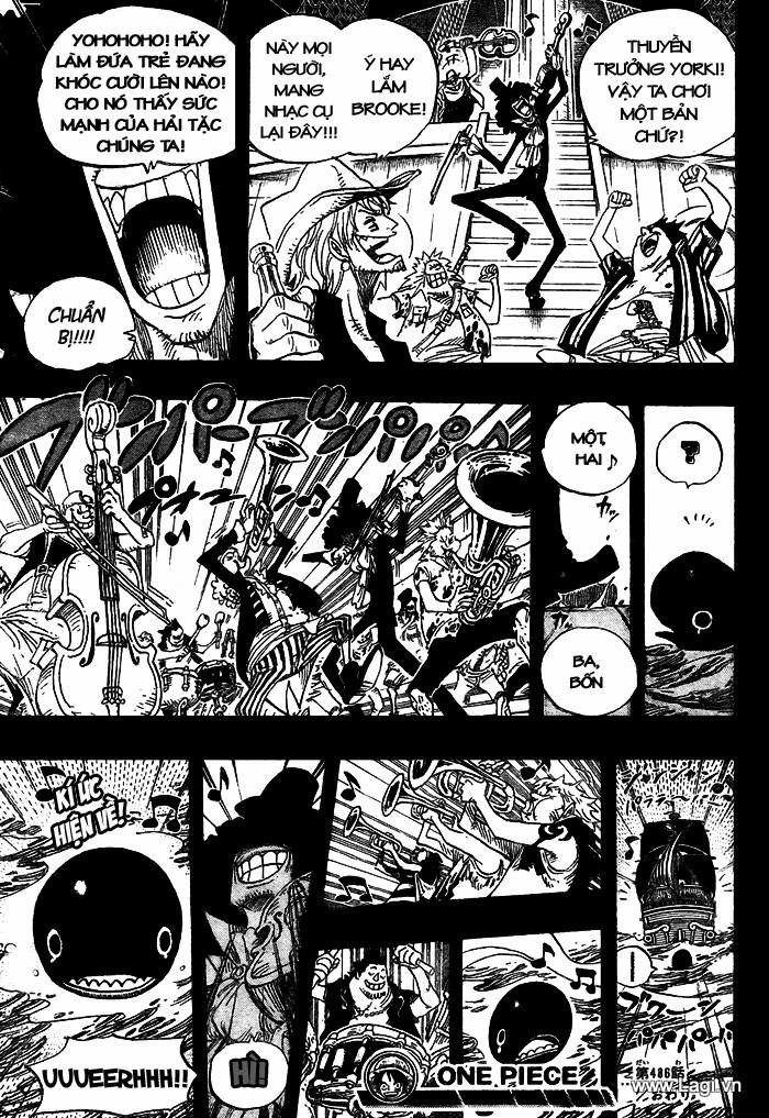 One Piece 486 trang 17