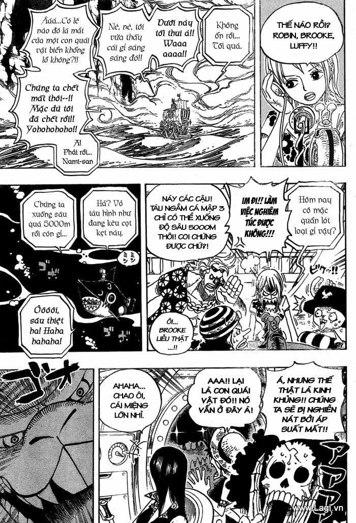 One Piece 490 trang 10