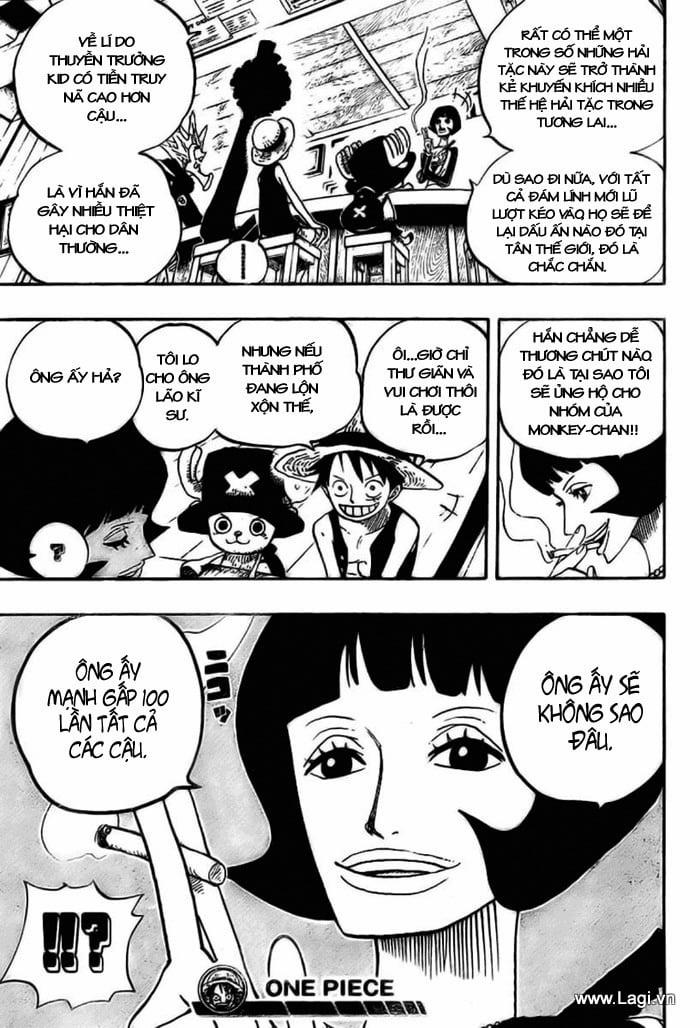 One Piece 498 trang 17