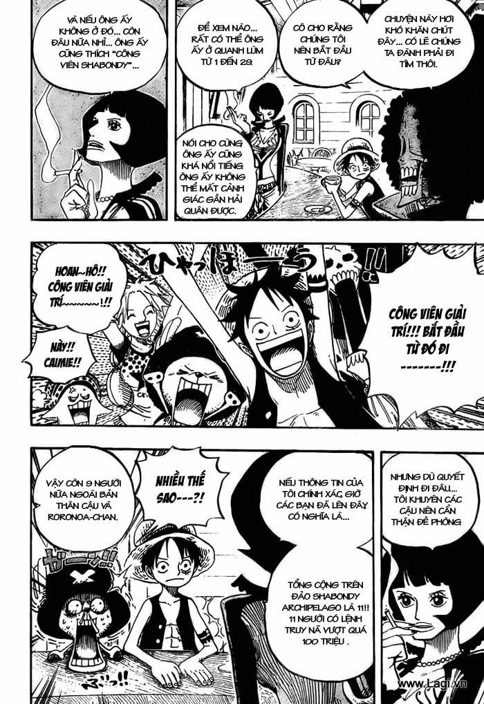 One Piece 498 trang 8