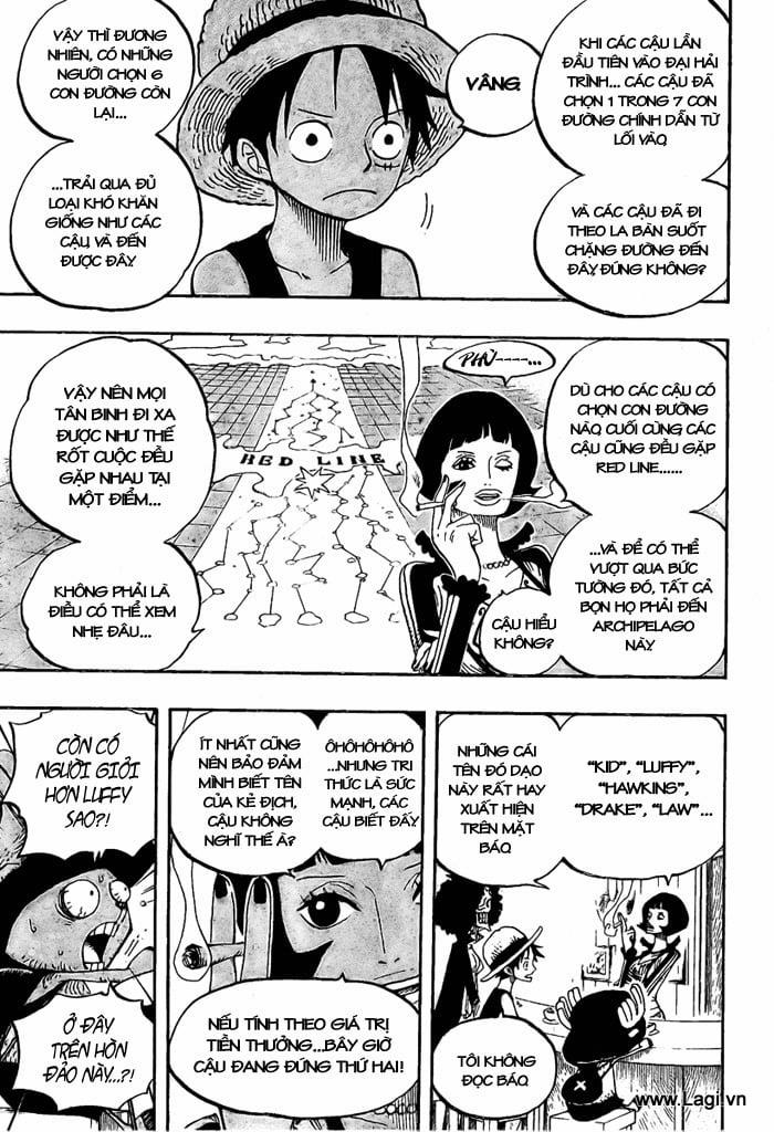 One Piece 498 trang 9