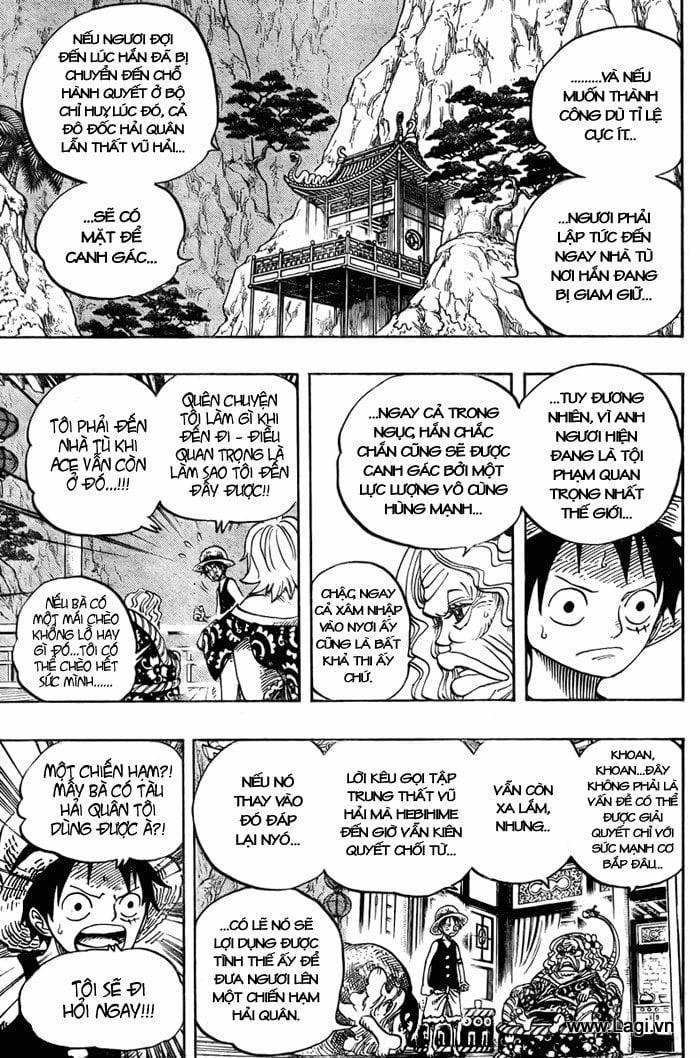 One Piece 522 trang 11
