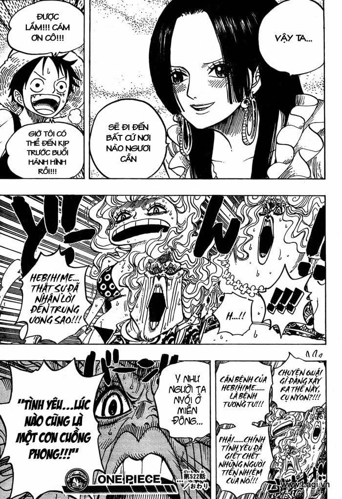 One Piece 522 trang 17