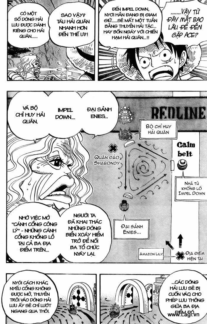 One Piece 522 trang 8