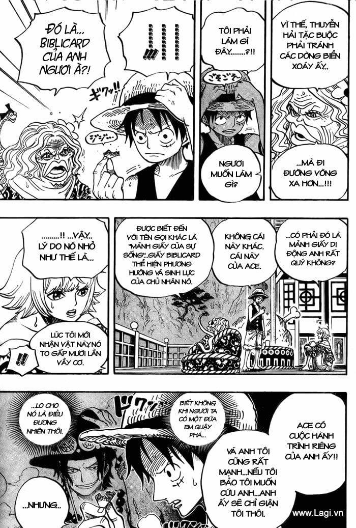 One Piece 522 trang 9