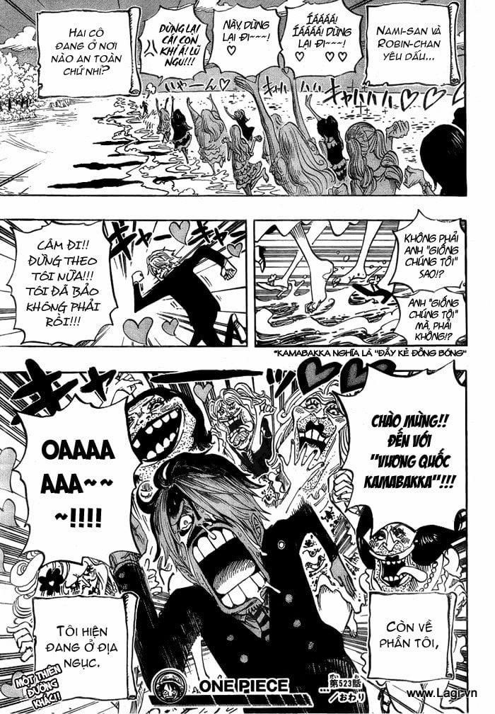 One Piece 523 trang 17