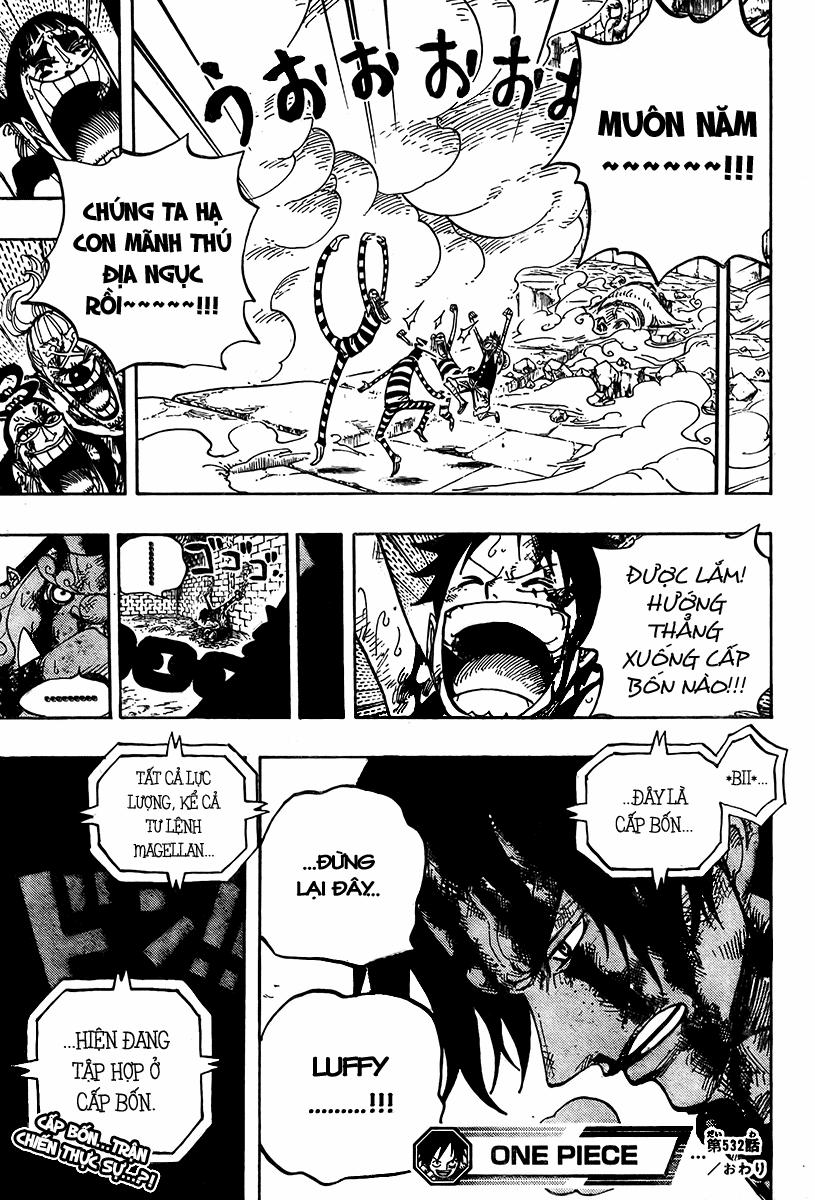 One Piece 532 trang 17