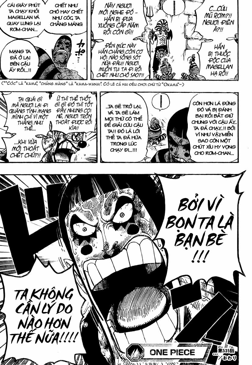 One Piece 535 trang 17