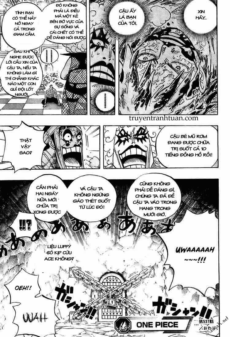 One Piece 537 trang 15